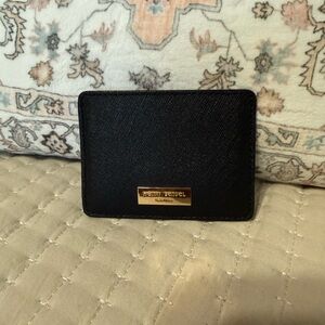 Henri Bendel Black Card Holder